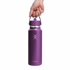40 oz Wide Mouth with Flex Straw Cap