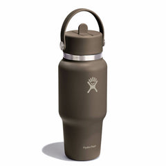 24 oz Wide Mouth Travel Bottle with Flex Straw Cap