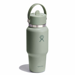 24 oz Wide Mouth Travel Bottle with Flex Straw Cap