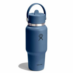 24 oz Wide Mouth Travel Bottle with Flex Straw Cap
