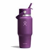 24 oz Wide Mouth Travel Bottle with Flex Straw Cap