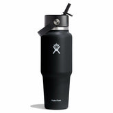 32 oz Wide Mouth Travel Bottle with Flex Straw Cap