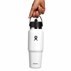 32 oz Wide Mouth Travel Bottle with Flex Straw Cap