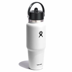 32 oz Wide Mouth Travel Bottle with Flex Straw Cap
