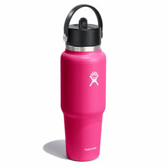 32 oz Wide Mouth Travel Bottle with Flex Straw Cap