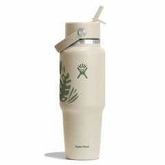 32 oz Wide Mouth Travel Bottle with Flex Straw Cap
