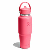 32 oz Wide Mouth Travel Bottle with Flex Straw Cap