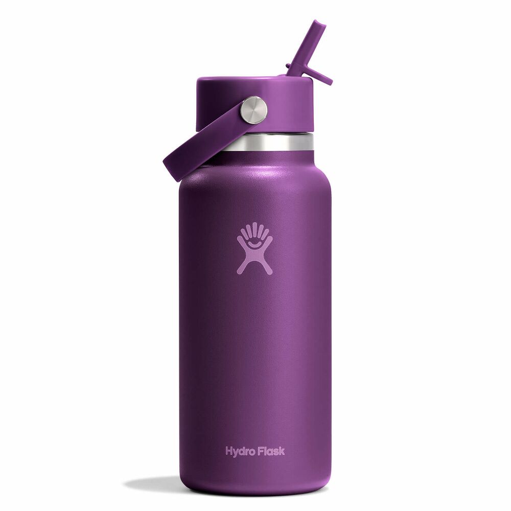 32 oz Wide Mouth with Flex Straw Cap