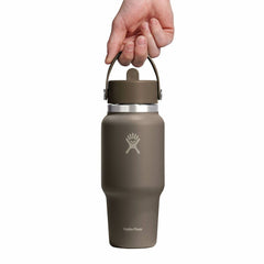 24 oz Wide Mouth Travel Bottle with Flex Straw Cap