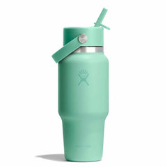 24 oz Wide Mouth Travel Bottle with Flex Straw Cap