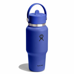 24 oz Wide Mouth Travel Bottle with Flex Straw Cap
