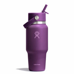 24 oz Wide Mouth Travel Bottle with Flex Straw Cap