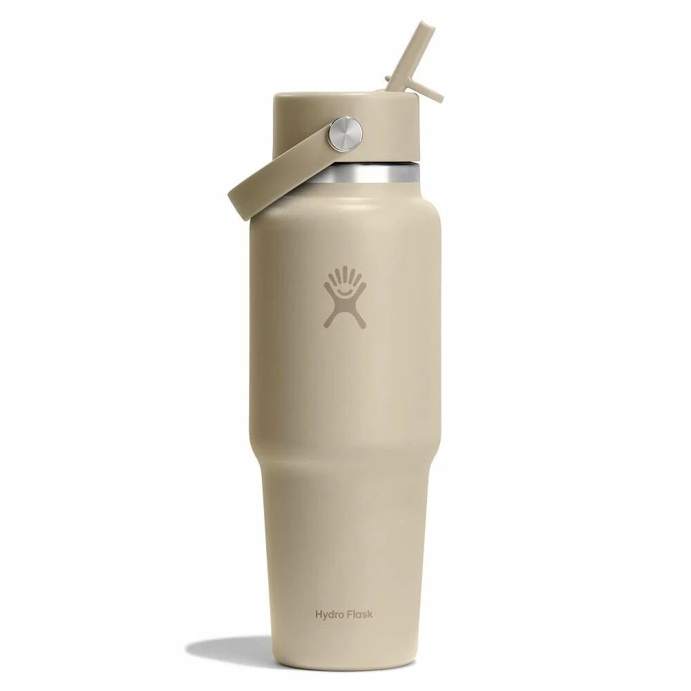 32 oz Wide Mouth Travel Bottle with Flex Straw Cap