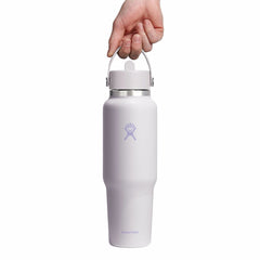 40 oz Wide Mouth Travel Bottle with Flex Straw Cap